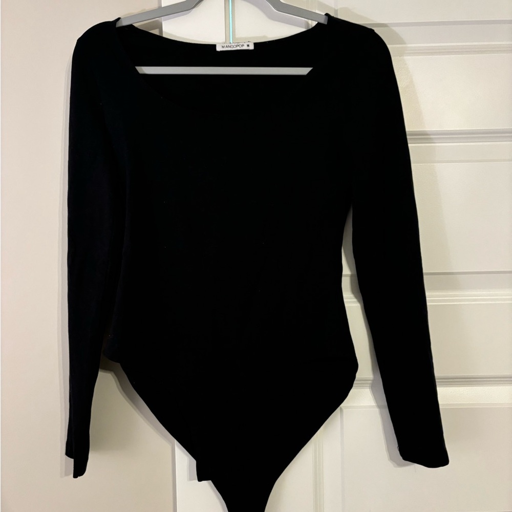 Zara Classic Black Bodysuit